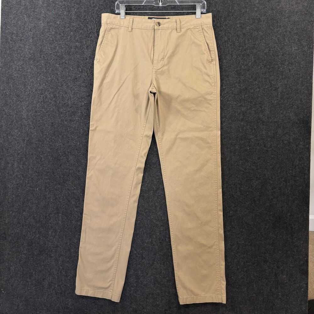 Mountain Khakis Homestead Chino Pants Mens 33x33 Khaki Modern Fit Stretch Casual